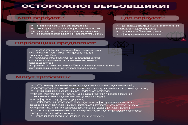 Осторожно! Вербовщики!