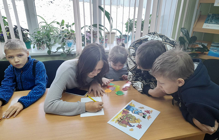 Осенние каникулы в библиотеке