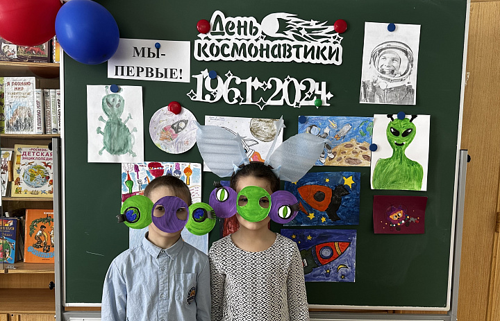 На космических просторах