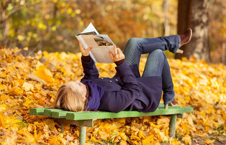 Акция «Книга в красках осени» 