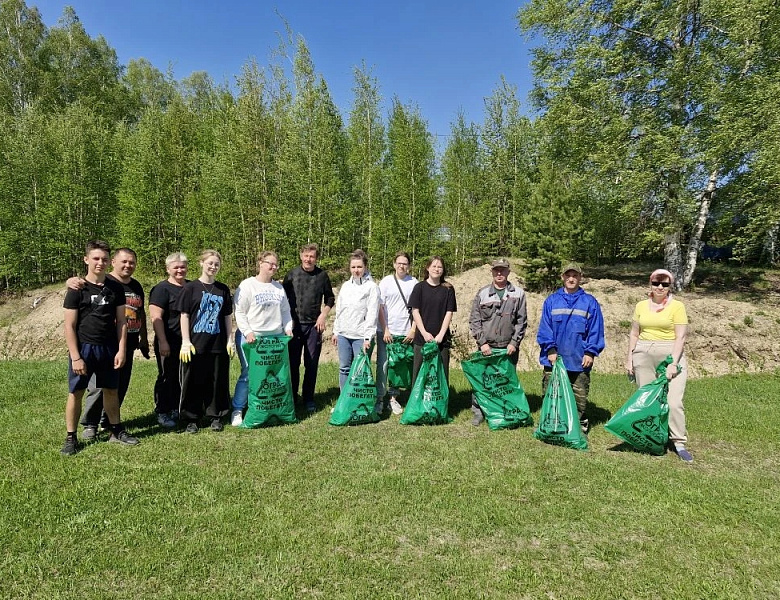 Акция «ЮГРА-ЭКОЗАБЕГ» в поселке Красноленинский