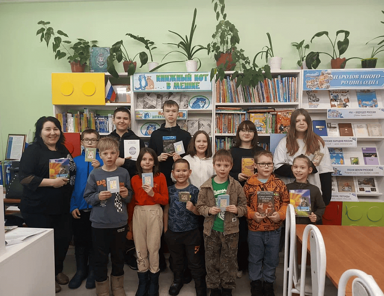 Открытие Недели детской книги в библиотеке п. Сибирский