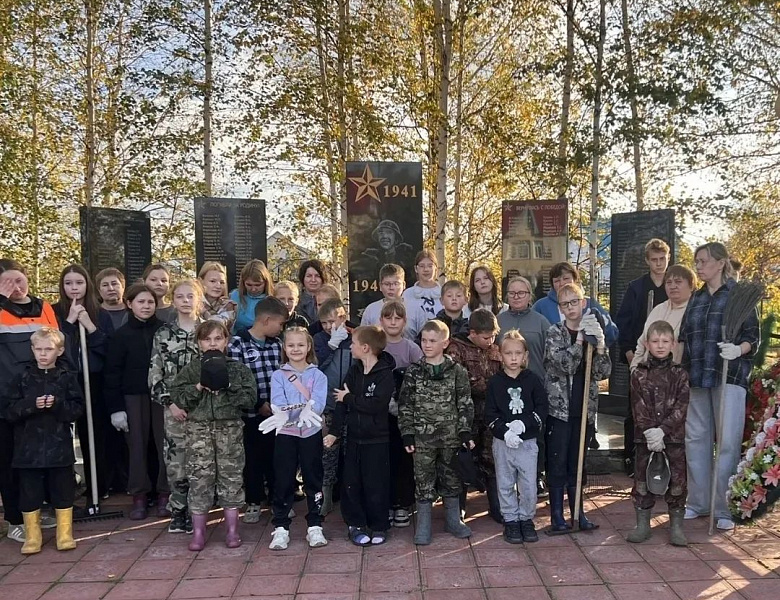 В с. Батово состоялся субботник «Память»