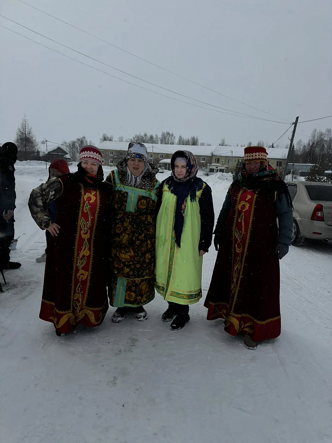 Масленица в п. Красноленинский