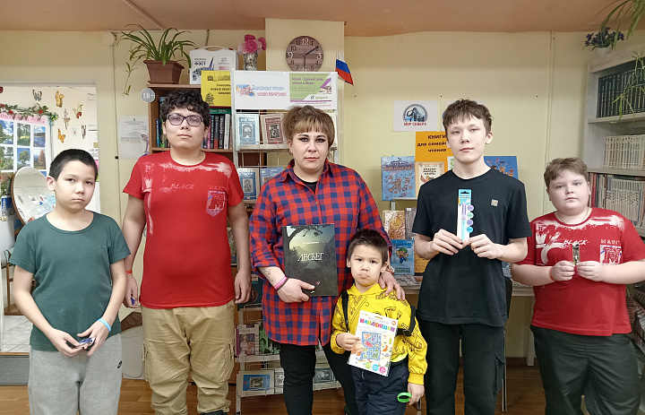 Единый день чтения в с. Кышик