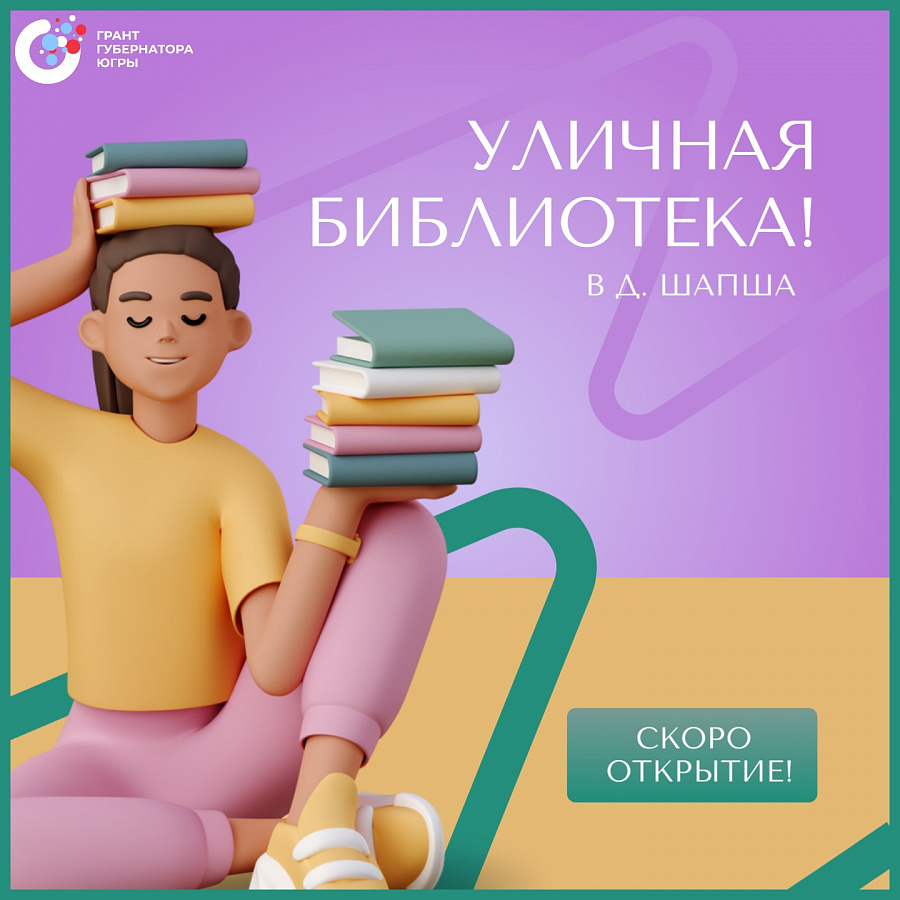 Уличная библиотека Шапша