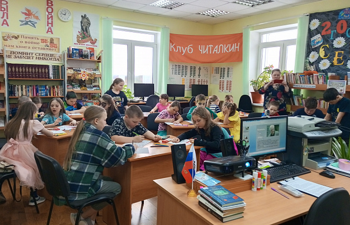 Неделя Астафьева в библиотеке п. Выкатной