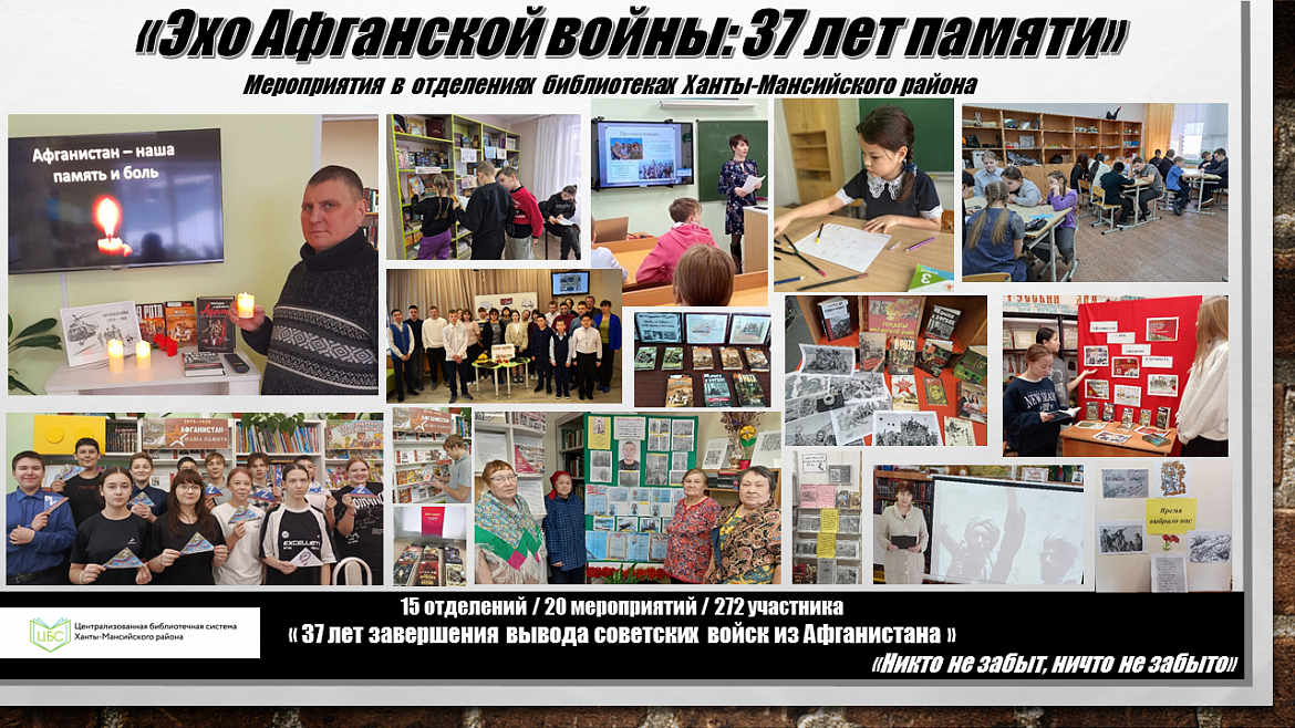 Эхо Афганской войны:37 лет памяти