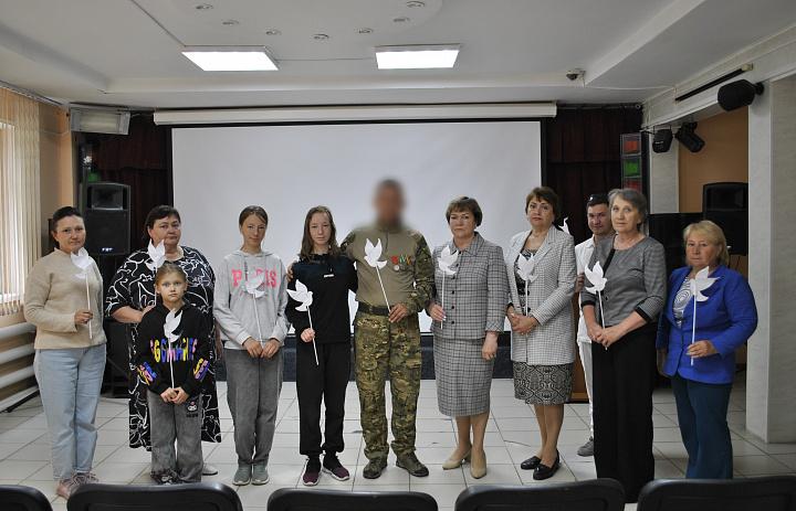 День памяти детей встреча с участником СВО