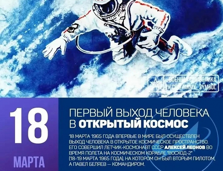 День выхода человека в открытый космос.