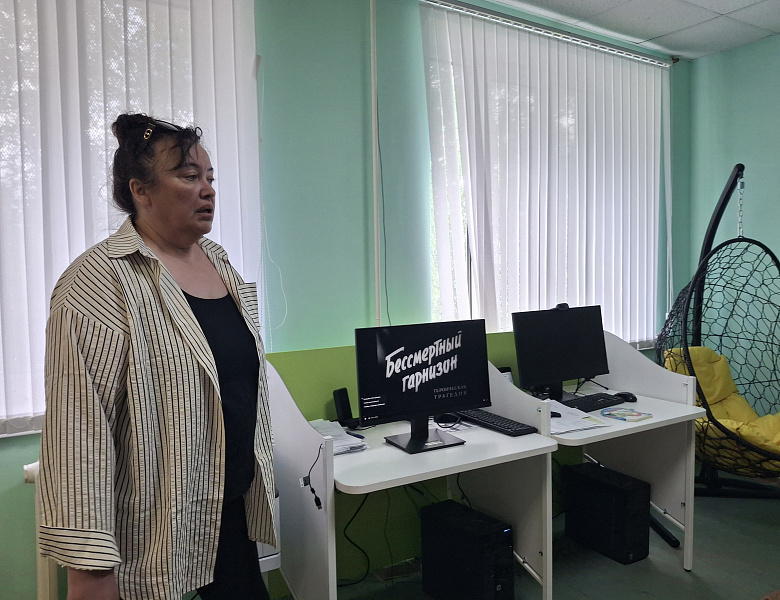 11 июня в сельской библиотеке с. Селиярово прошёл просмотр фильма «Бессмертный гарнизон»